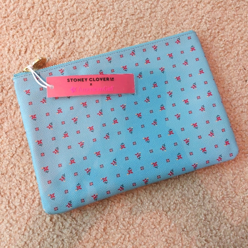 Stoney Clover Lane X American Girl Kirsten flat pouch